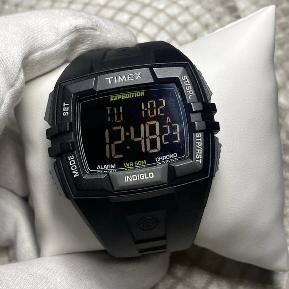 Timex Expedition Digital Watch – WR 50M – Indiglo – Chronograph – Model M262 - Picture 8 of 12